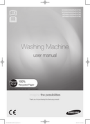 Samsung WD0894W8N Manuel utilisateur | Fixfr