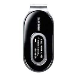 Samsung YP-F1ZW Manuel utilisateur | Fixfr