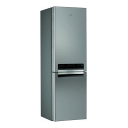 Whirlpool WBV3399 NFC IX Fridge/freezer combination Manuel utilisateur | Fixfr
