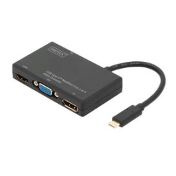 Digitus DA-70848 USB Type-C™ 4in1 Multiport Video Converter Manuel du propriétaire | Fixfr