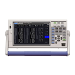 Hioki POWER ANALYZER 3390 Manuel utilisateur