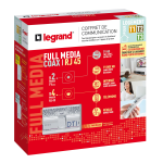 Legrand COFFRET COMMUNICATION MULTIMEDIA 329 16 Manuel utilisateur