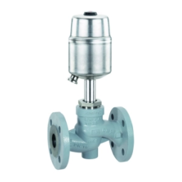 Gemu 530 Pneumatically operated globe valve Fiche technique | Fixfr