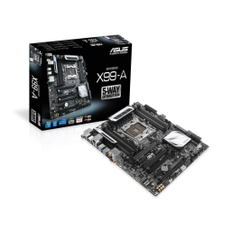 Asus X99-A/USB 3.1 Motherboard Manuel utilisateur | Fixfr