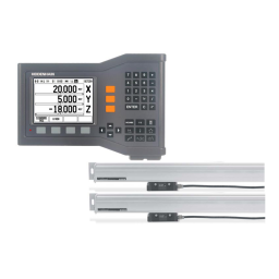 HEIDENHAIN ND 522/523 : Manuel d'utilisation + Chat IA | Fixfr