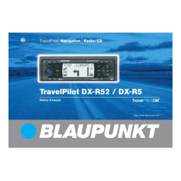 Blaupunkt TRAVELPILOT DX-R52 Manuel utilisateur | Fixfr