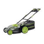 Lawnmaster MEB1246M 18&quot; electric mower Manuel utilisateur