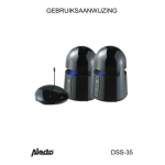 Alecto DSS-35W Draadloze speakerset, wit Manuel utilisateur