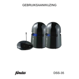 Alecto DSS-35W Draadloze speakerset, wit Manuel utilisateur | Fixfr