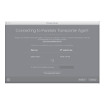 Parallels Transporter Agent Guide d'Utilisateur + AI Chat &amp; PDF Download