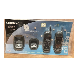 Uniden DXI986-2 Manuel utilisateur | Fixfr