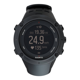 Suunto Ambit 3 Peak 1.0 Manuel utilisateur | Fixfr