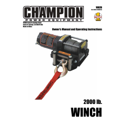 Champion Power Equipment 10028 Manuel utilisateur | Fixfr