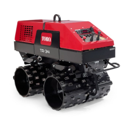 Toro TR-34D Trench Roller Compactor Manuel utilisateur | Fixfr