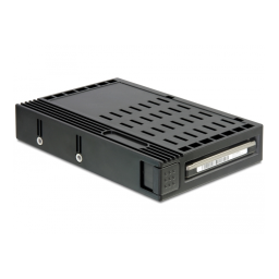 DeLOCK 47198 3.5″ Mobile Rack for 1 x 2.5″ SATA HDD Fiche technique | Fixfr