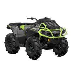 Can-Am Outlander 650 Xmr 2014 Manuel du propriétaire | Fixfr