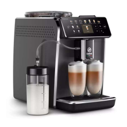 Saeco SM6580/10 Saeco GranAroma Machine espresso entière automatique Manuel utilisateur | Fixfr