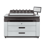 HP DesignJet XL 3600 Multifunction Printer series Manuel utilisateur