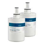 Insignia NS-DA29-2 Water Filters for Select Samsung Refrigerators (2-Pack) Guide d'installation rapide