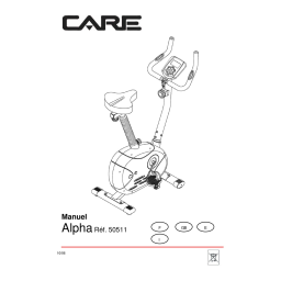 CARE FITNESS SV-378 Manuel utilisateur | Fixfr