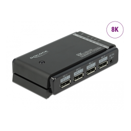 Delock 87750 Commutateur DisplayPort : PDF + IA | Fixfr