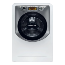 HOTPOINT/ARISTON AQD1170D 49 EU/B Washer dryer Manuel utilisateur | Fixfr