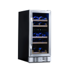 NewAir AWR-290DB 15&rdquo; Built-in 29 Bottle Dual Zone Compressor Wine Fridge  Manuel utilisateur