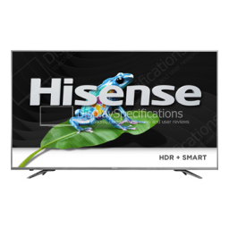 Hisense 65H9D H9D series 4K UHD Smart TV Manuel utilisateur | Fixfr