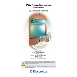 Electrolux EBK SL7 Manuel utilisateur | Fixfr