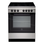 Indesit I6V6C1A(X)/FR Cooker Manuel utilisateur