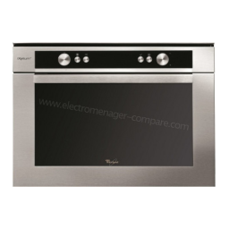 Whirlpool AMW 815/IX Manuel utilisateur | Fixfr