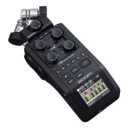 ZOOM H6 Manuel Supplémentaire | Chat IA & PDF | Fixfr