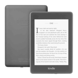 Amazon Kindle 10ème édition Manuel utilisateur | Fixfr