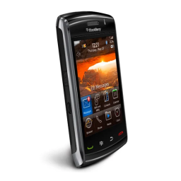 Blackberry Storm2 9550 v5.0 Mode d'emploi | Fixfr