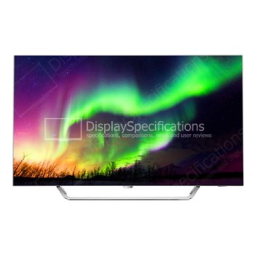 Philips 65OLED873/12 OLED 8 series Téléviseur Android ultra-plat 4K UHD OLED Manuel utilisateur | Fixfr