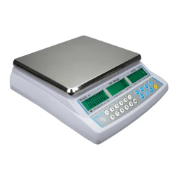 Adam Equipment CBD Bench Counting Scale Manuel utilisateur | Fixfr