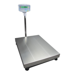 Adam Equipment GBK GFK Bench Checkweighing Scale Manuel utilisateur | Fixfr