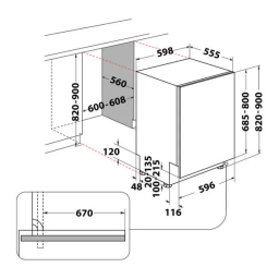 Whirlpool WIS 5020 Dishwasher Manuel utilisateur | Fixfr