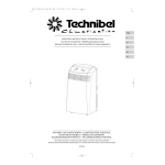 TECHNIBEL 397002937 WALL DOUBLE DUCT AIRCONDITIONER Mode d'emploi