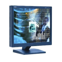 NEC MultiSync® LCD1860NX Manuel utilisateur | Fixfr