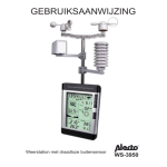 Alecto WS-3950 Station M&eacute;t&eacute;o: Manuel avec IA et PDF