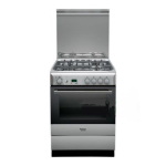 HOTPOINT/ARISTON H6TG5F C (X) UA Cooker Manuel utilisateur