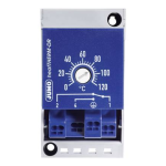 JUMO 603070 Surface-Mounted Thermostat Fiche technique