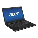 Acer Aspire E1-470PG Notebook Manuel utilisateur