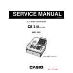 Casio CE-310 Mode d'emploi