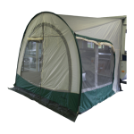 Dometic Cabana 747XXX1X.002, 747XXX1X.102 Lightweight RV Dome Awning Manuel utilisateur