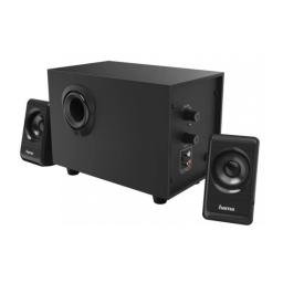Hama 00055454 5.1 Dolby Digital DVD/CD HiFi System 