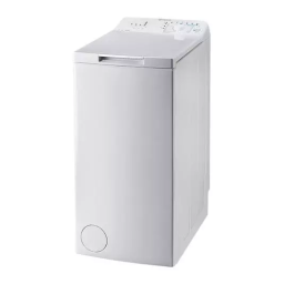 Indesit BTW A61253 (EU) Washing machine Manuel utilisateur | Fixfr