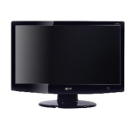 Acer H243HX Monitor Guide de d&eacute;marrage rapide
