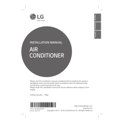 LG Cassette 1 Voies(Plafond): Chat IA et PDF | Fixfr